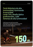 Luz Delantera Inteligente iGPSPORT VS1200 intensidad