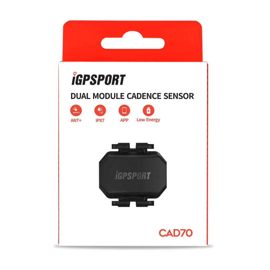 iGPSPORT Sensor de velocidad o sensor de cadencia para iPhone, Android,  bicicleta, computadora, SmartWatch, compatible con ANT+ y Bluebooth