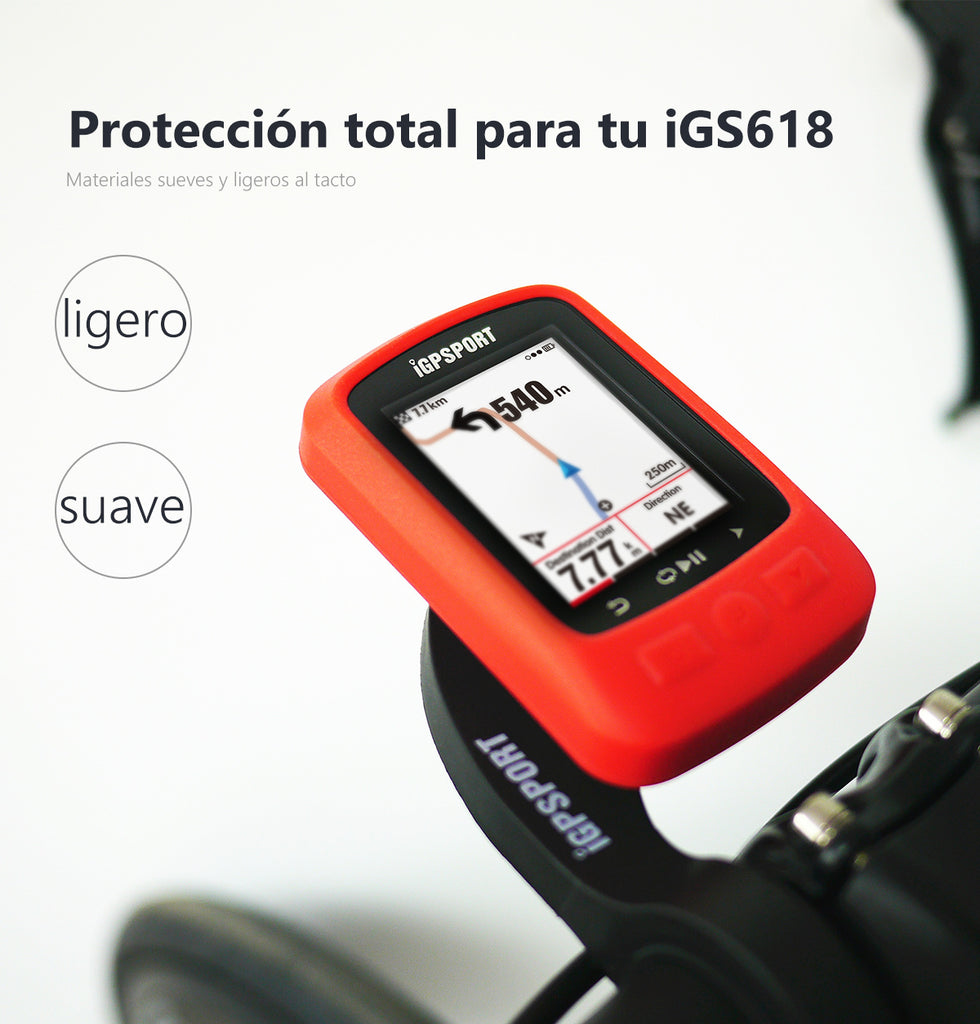 Funda Protectora + lámina protectora de pantalla Para Garmin Edge