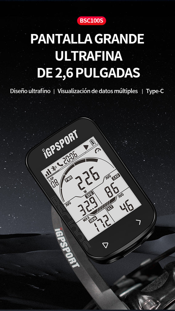 Ciclocomputador GPS iGPSPORT BSC100S – iGPSPORT Chile